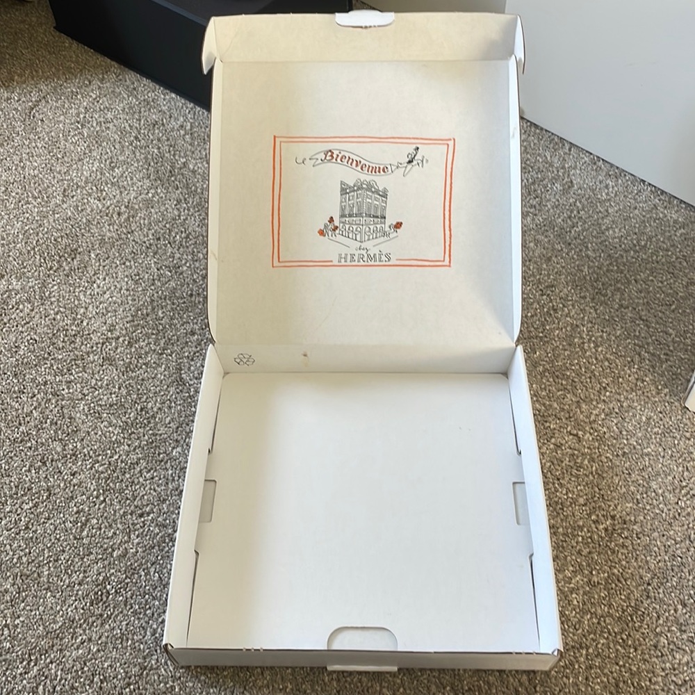 Hermes white empty box, small, # 3